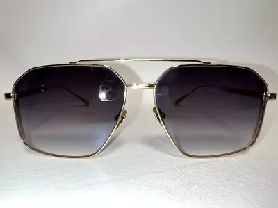 John Varvatos Sjv563 Gold Blue Double Bridge Sunglasses (wmp006841) • $119.99