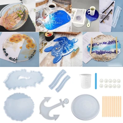 $11.99 • Buy Fruit Tray Holder Coaster Silicone Mold DIY Epoxy Resin Handcraft Making Mould