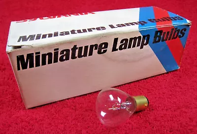 Vintage SYLVANIA Miniature Lamp Bulbs 1144 364550 2-Pin Head Light Tail NORS NOS • $0.99