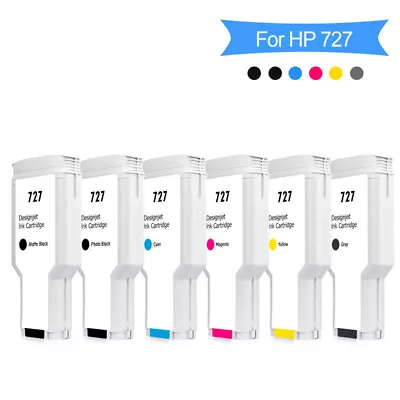 $296 • Buy 12pc Compatible Ink Cartridge For HP 727 T920/930/1500 T1530 T2500 T2530 Printer