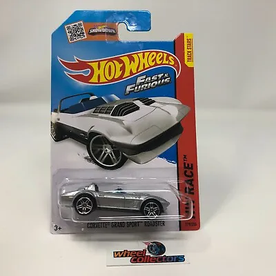 Corvette Grand Sport Roadster * Fast & Furious * 2015 Hot Wheels * WA12 • $2.99