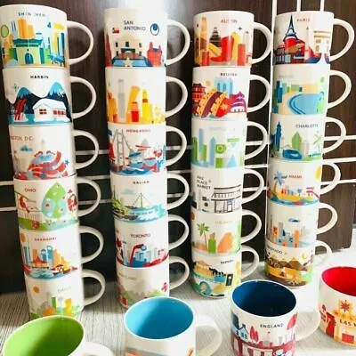 $27.69 • Buy Starbucks 414ml Mug Cup Global City Paris New York  You Are Here Coffee Mugs Cup