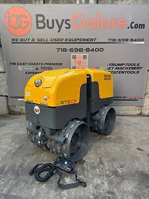 2017 Wacker Neuson RTSC3 Remote Controlled Trench Compactor Roller 295 Hrs VIDEO • $17499.99
