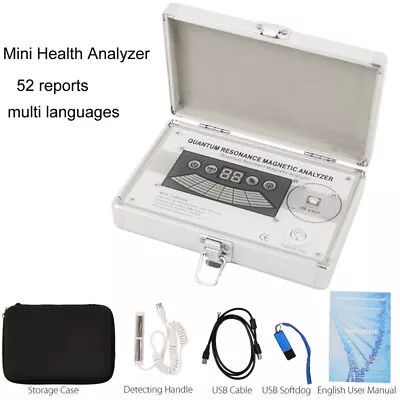 2024 Version 52 Reports Quantum Magnetic Resonance Body Analyzer Health Analysis • $89.98