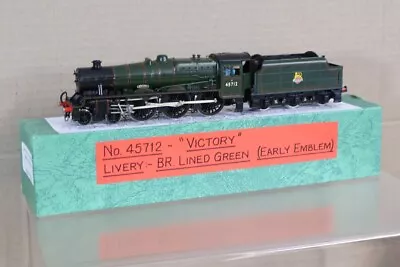 COMET MAINLINE KIT BUILT BR 4-6-0 JUBILEE CLASS LOCO 45712 VICTORY PORTESCAP Ol • £179.50