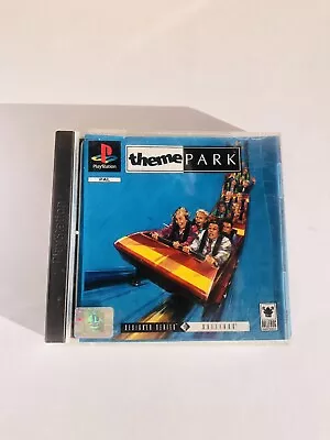 Theme Park - Playstation 1 PS1 Game W/ Manual PAL (Fat Case) Tested & Working! • $26.90