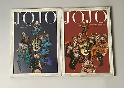 $120 • Buy JoJo's Bizarre Adventure JOJO Hirohiko Araki Poster Framed Clear File Gray