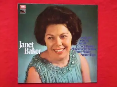 Janet Baker Janet Baker LP HMV SEOM8 EX/EX 1968 Janet Baker • £14.95