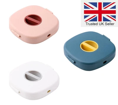 £2.99 • Buy Cord Organizer Case Management Travel USB Cable Storage Wire Winder Reel