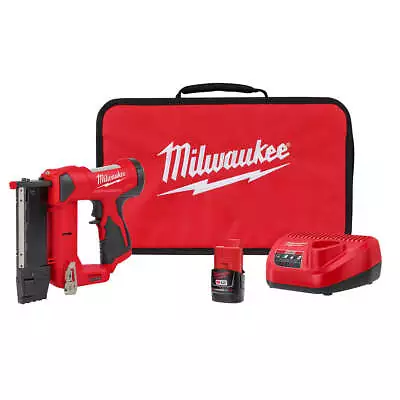 Milwaukee 2540-21 M12 12V 23 Gauge Lightweight Compact Cordless Pin Nailer Kit • $265.05