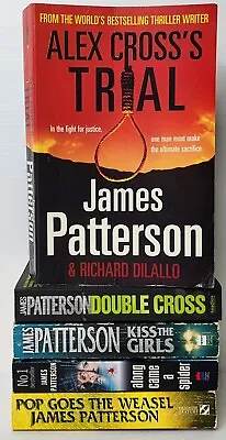 $24.90 • Buy 5X James Patterson Alex Cross  Series Paperback Books  Lot Crime Thriller Bundle