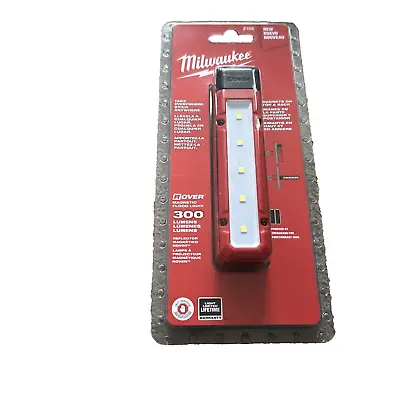 Milwaukee 2108 300-Lumens High Definition Led Rover Magnetic Flood Light NEW • $23.79