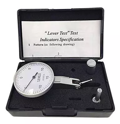 0.03'' X 0.0005'' Dial Test Indicator Big Dial Size 40mm/1.54  With 7 Jewels • $52.31