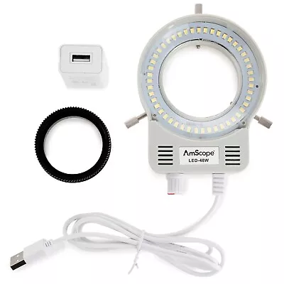 AmScope 70 LED Microscope Ring Light With Dimmer • $29.99