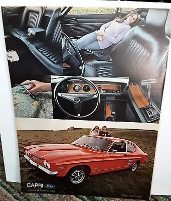 1971 Mercury Capri Sport Coupe Original Print Ad • $7.99