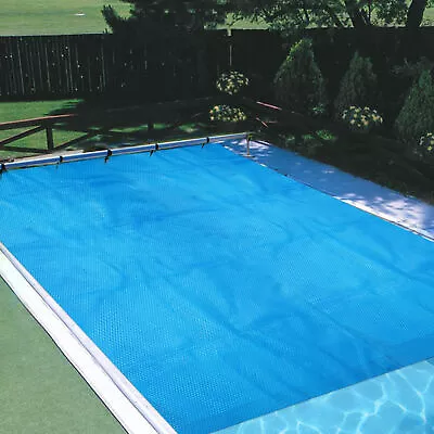 Solar Pool Covers For Swimming Pools 12Mil Rectangle Pool Heat Retaining Blanket • $118.63