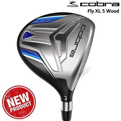 Cobra Fly Xl Fairway Wood Cobra 5 Wood Mens Fairway Wood New Mens Golf Club Reg • £85