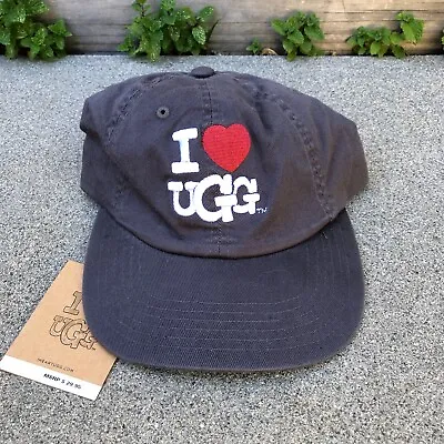 I HEART UGG Brand New Fitted Hat Grey Cap S/M Port Authority Women's • $17.89