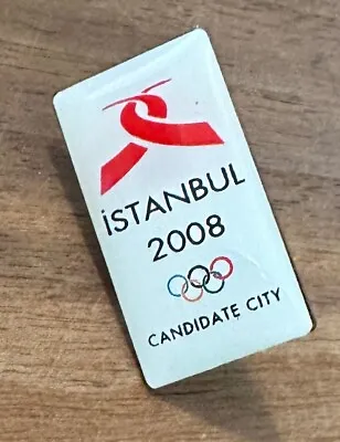 Istanbul 2008 Olympic Rings Candidate Olympic Bid City Olympic Bid Pin • $5