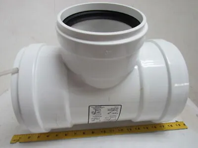 PTI G108-6 07A080806GGG Gasketed Sewer Fitting 8x8x6 Straight Tee DR35 PVC • $49.99