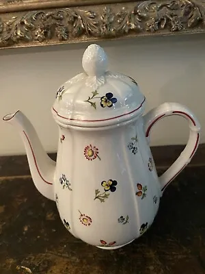 Villeroy & Boch Petite Fleur Coffee Pot With Lid • $89