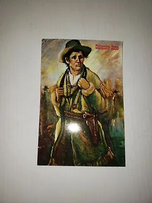 Calamity Jane  Gunfighters Of The Old West  Lea McCarty Artist Postcard Unposted • $7.99