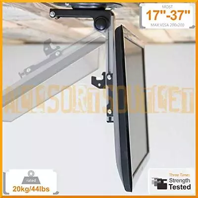 Ceiling TV Bracket Mount Under Cabinet Universal Hinged Tilt Swivel Bracket 37  • £28.04