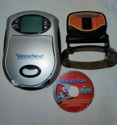 Video Now Personal Video Player Hasbro Silver Comes With SpongeBob Disc Tested • $15