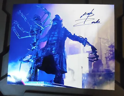 $75 • Buy ROB ZOMBIE LIVE Fully Signed 8 X 10  Photo