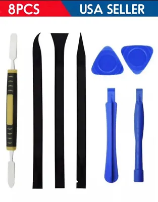 Opening Pry Tool Set Spudger Ml Sticks Bars Nylon Plastic Metal Opener Kit 8PC • $8.95