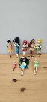 RARE MINI Disney Store Fairy Dolls 16cm Tinkerbell & Friends Doll Bundle • £49.99