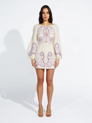 $126 • Buy Bnwt Alice Mccall Creme Capri Dreams Mini Dress - Size 6 Au/2 Us (rrp $399)