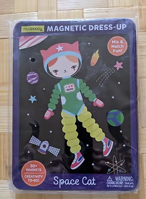 NEW Mudpuppy Magnetic Dress Up Space Cat 50+ Magnets Mix & Match Creativity • $19.99