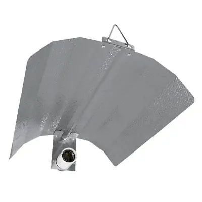 LUMii BLACK Reflector / Shade With E40 Light Fitting - FITS HPS - MH - CFL • £25