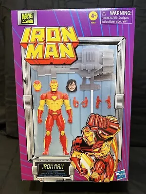 Hasbro Marvel Legends Retro Iron Man 6” Action Figure • $45