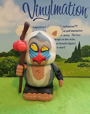 DISNEY Vinylmation 3  Park Set 1 Lion King Series Rafiki • $15.99