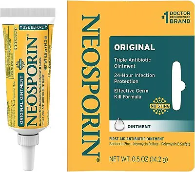 £12.66 • Buy Neosporin  First Aid Antibiotic Ointment 0.5oz
