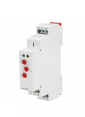 Geya Multifunction Time Relay GRT8 M2 Delay 10 Function 12v 240v 50/60hz GRT8-M2 • £20