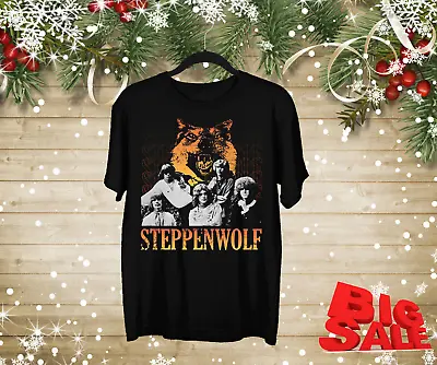 New Steppenwolf Band Tour Concert Cotton Black Men Women Full Size Shirt MM1016 • $18.04