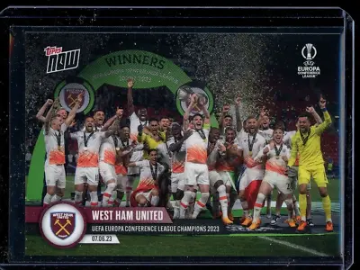 2022-23 Topps Now UEFA Europa Conference League West Ham United #056 • $9.99