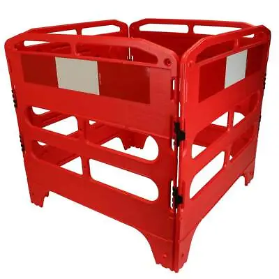 Road Traffic Safety Utility Street Barrier Kit 750mm & 1000mm Chapter 8 Red • £88.99