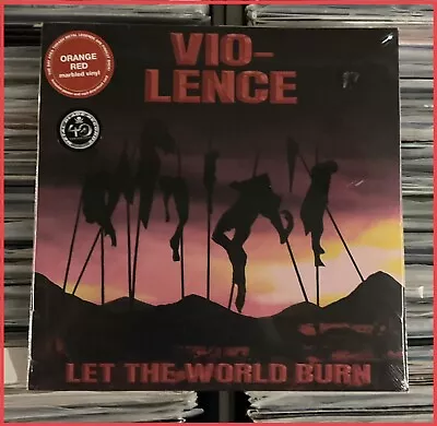 Vio-Lence - Let The World Burn LP On Orange & Red Colored Vinyl Thrash Metal • $29.98