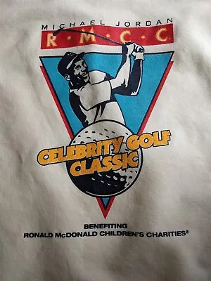 1990's Michael Jordan Caddy's Golf Vest Ronald McDonalds Celebrity Classic • $355