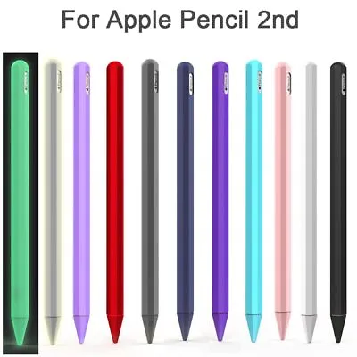 £3.91 • Buy Nib Cover Protective Skin Sleeve Wrap Silicone Case For Apple Pencil 2 IPad Pro