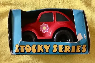 Vintage Stocky Series VW Bettle Friction Powered Heavy Duty Metal Daiya Japan • $44.99