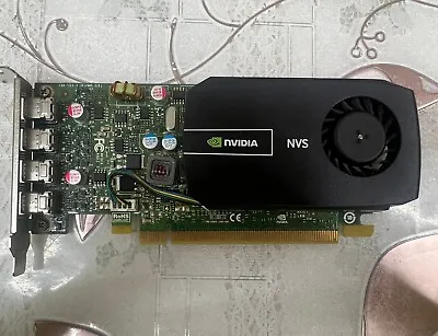 Nvidia Quadro NVS510 2GB Quad Mini DisplayPort Graphics Card • £18