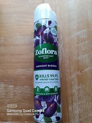 £7.99 • Buy New Zoflora Disinfectant Mist Midnight Blooms 300 Ml