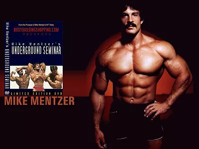 Mike Mentzer Rare Bodybuilding Seminar DVD Build Muscle Mass Fast • $45.97