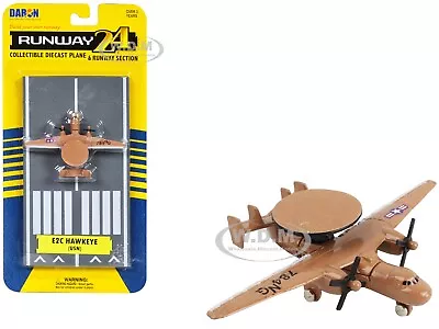 Northrop Grumman E-2c Hawkeye Aircraft  Us Navy  Diecast Model By Runway24 Rw085 • $7.99