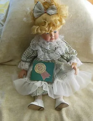 $109.50 • Buy The Jefferson Mint Collection Porcelain Lee Ann Doll 20  Tall  Rare 